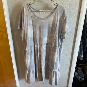 Maurice’s blue tie dye dress